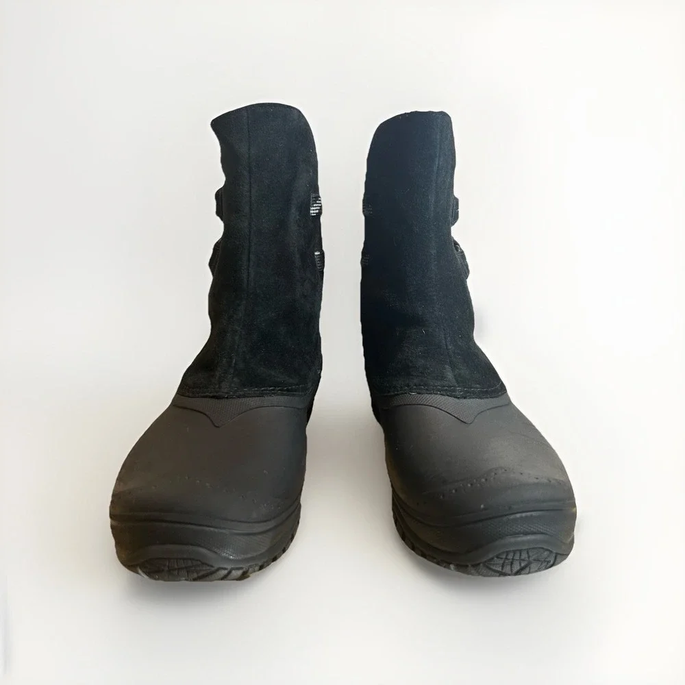 North Face SHELLISTA II Women WaterProof Leather Shorty Boots Shoes Black Size 8